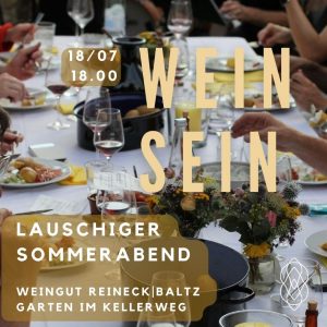 Lauschiger Sommerabend